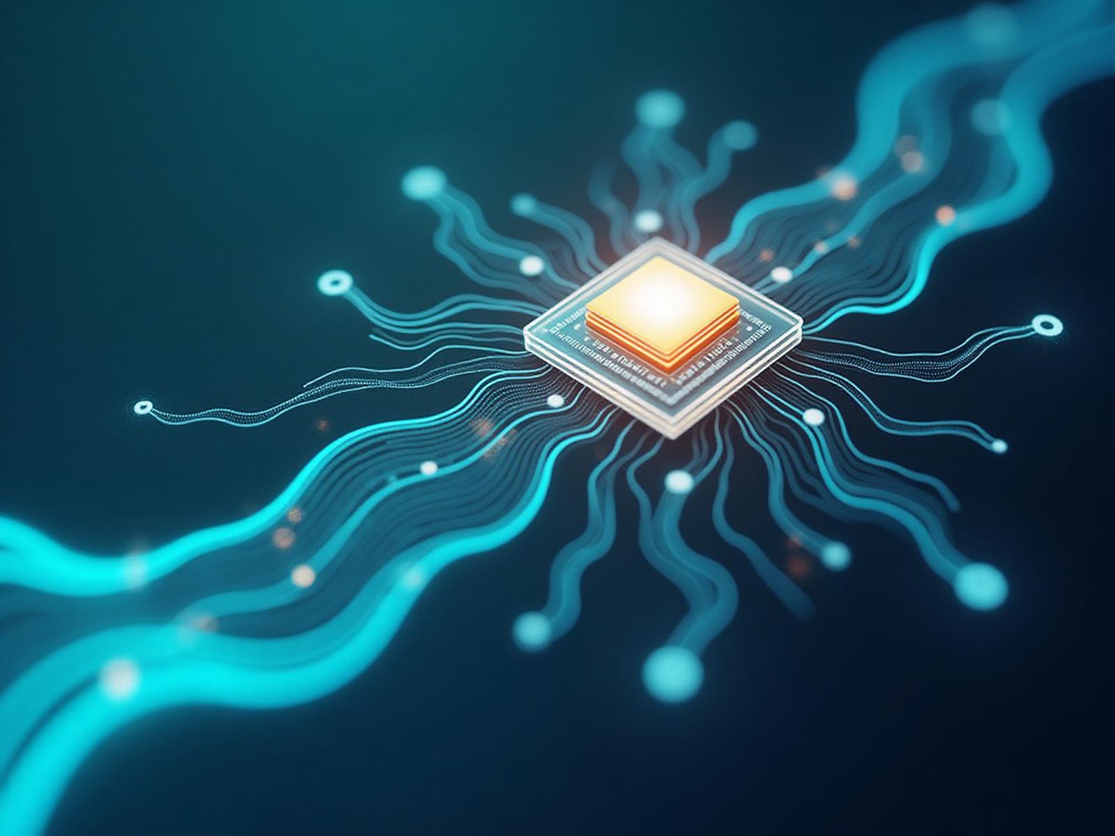 Abstract composition symbolizing insight, clarity, and connected ideas — representing explainable AI thought leadership